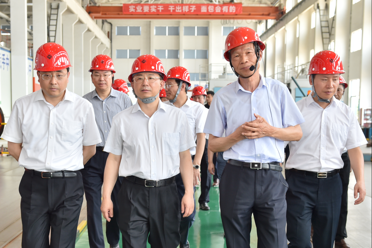 吳政隆省長鼓勵上上電纜：“精、專、特、外、創(chuàng)”戰(zhàn)略思路要繼續(xù)發(fā)揚光大