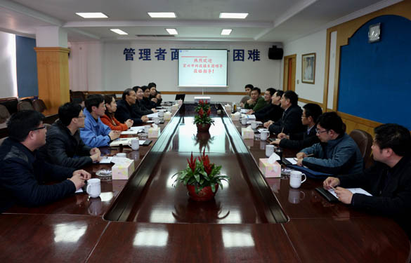 2015年3月12日，宜興市科技鎮(zhèn)長團(tuán)一行來上上電纜調(diào)研
