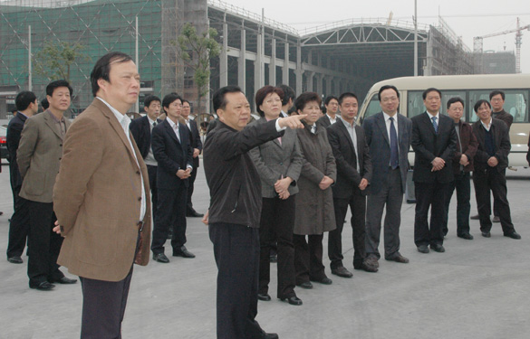 常州市市長王偉成一行來上上集團督查特種及超高壓電纜項目建設(shè)情況