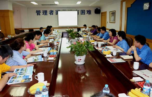 6月12日，國(guó)家電力器材安全性能質(zhì)量監(jiān)督檢驗(yàn)中心領(lǐng)導(dǎo)一行來(lái)上上集團(tuán)考察交流
