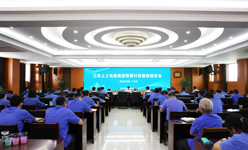 上上電纜中高層領(lǐng)導(dǎo)力提升登攀計(jì)劃之高層報(bào)告會圓滿結(jié)束