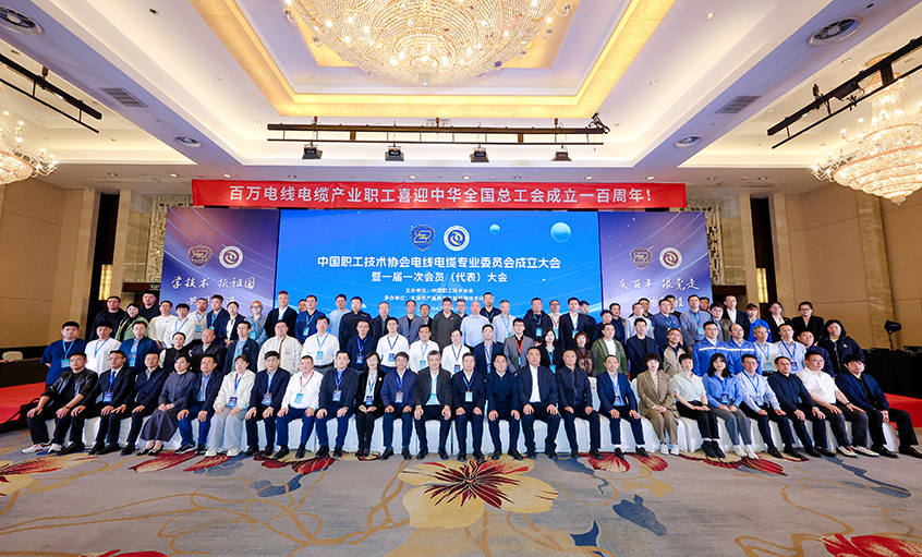 上上電纜受邀出席中國職工技術(shù)協(xié)會(huì)電線電纜專業(yè)委員會(huì)成立大會(huì)
